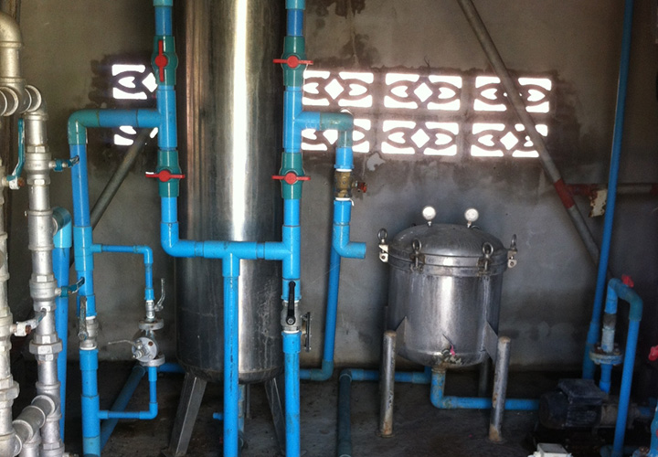 お水を作る設備